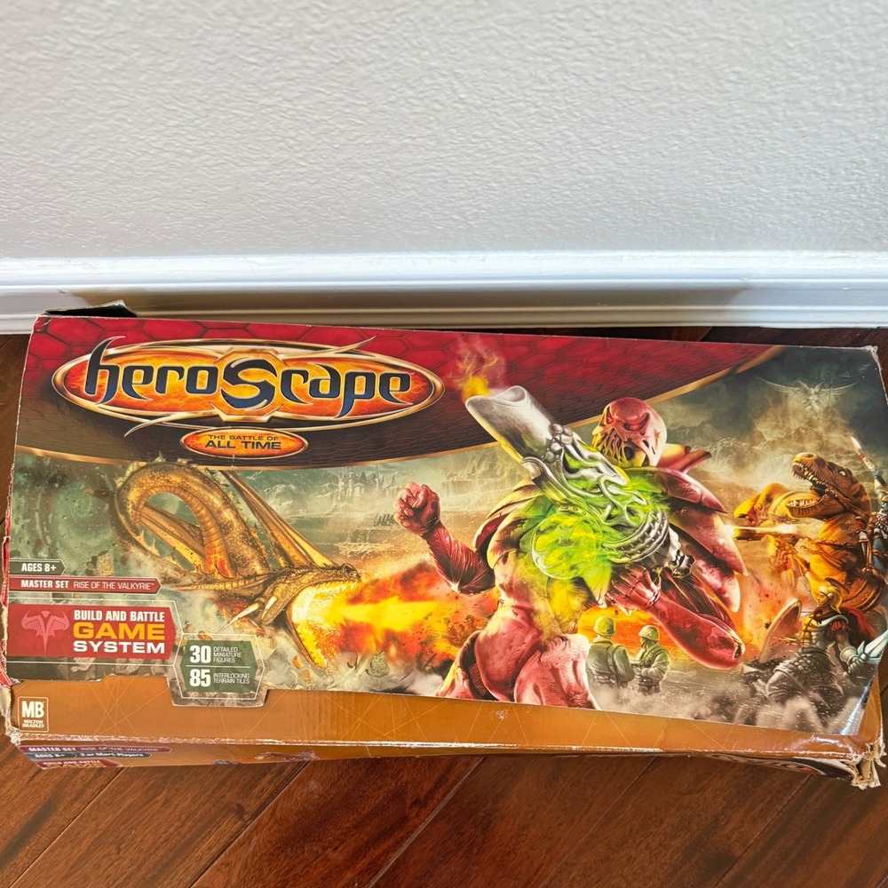Heroscape Rise of the‎ Valkyrie Terrain Lot Only Hex Tiles Grass Rock Water 2004